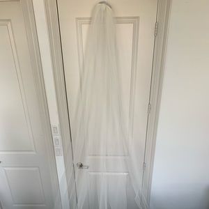 Edward Berger Ivory Wedding Veil